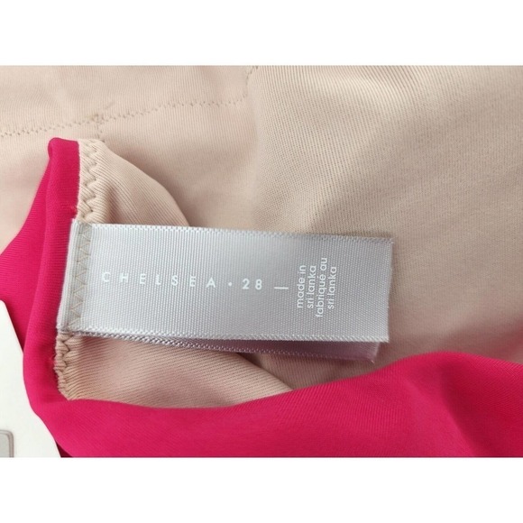 Chelsea 28 High Neck Scalloped One Piece Swimsuit Pink Size Large New - Picture 12 of 12